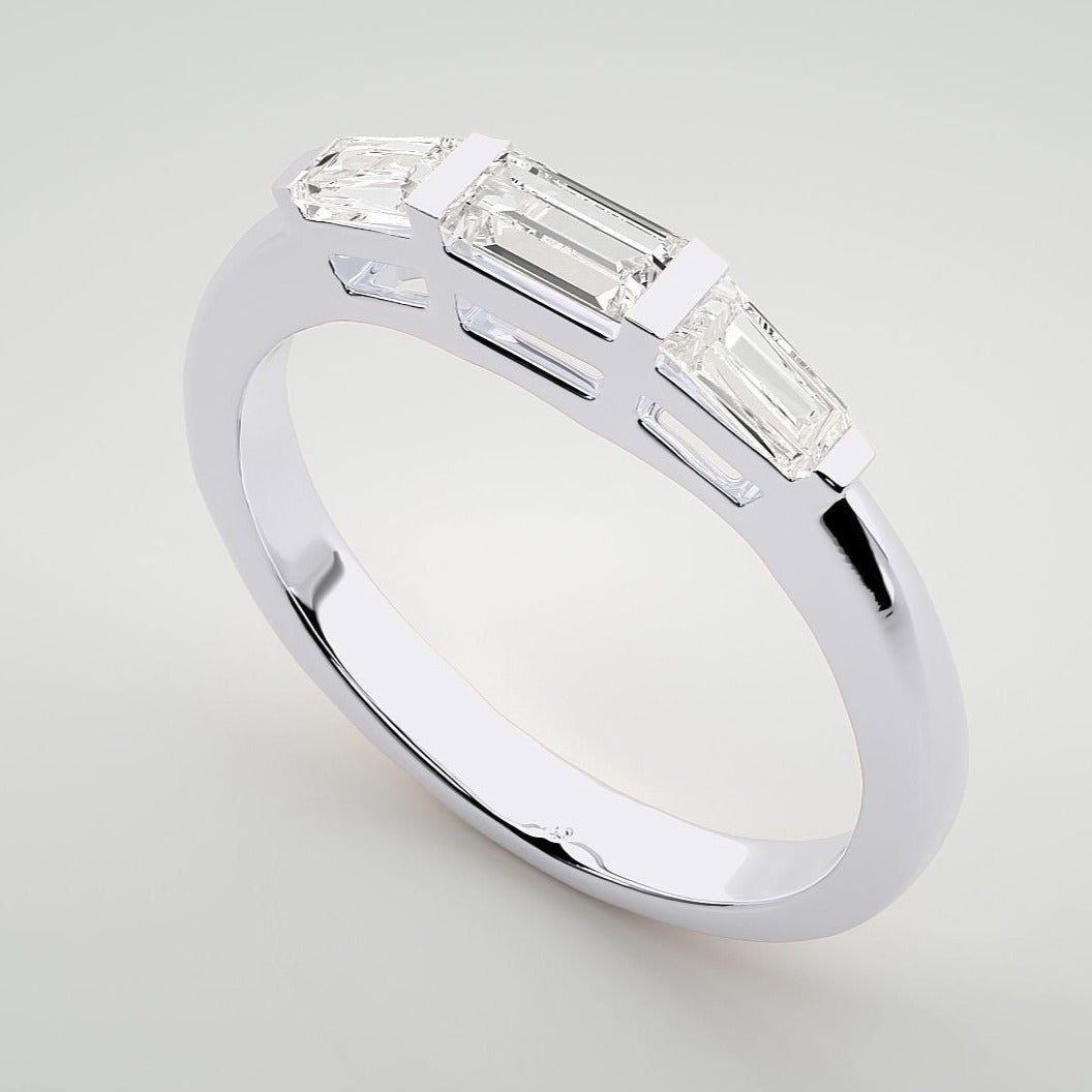 Baguette Diamond Wedding Ring or Eternity Ring | Hatton Garden UK – The  London Victorian Ring Co